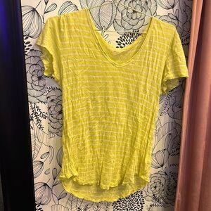 Gap Stripe Linen Tee